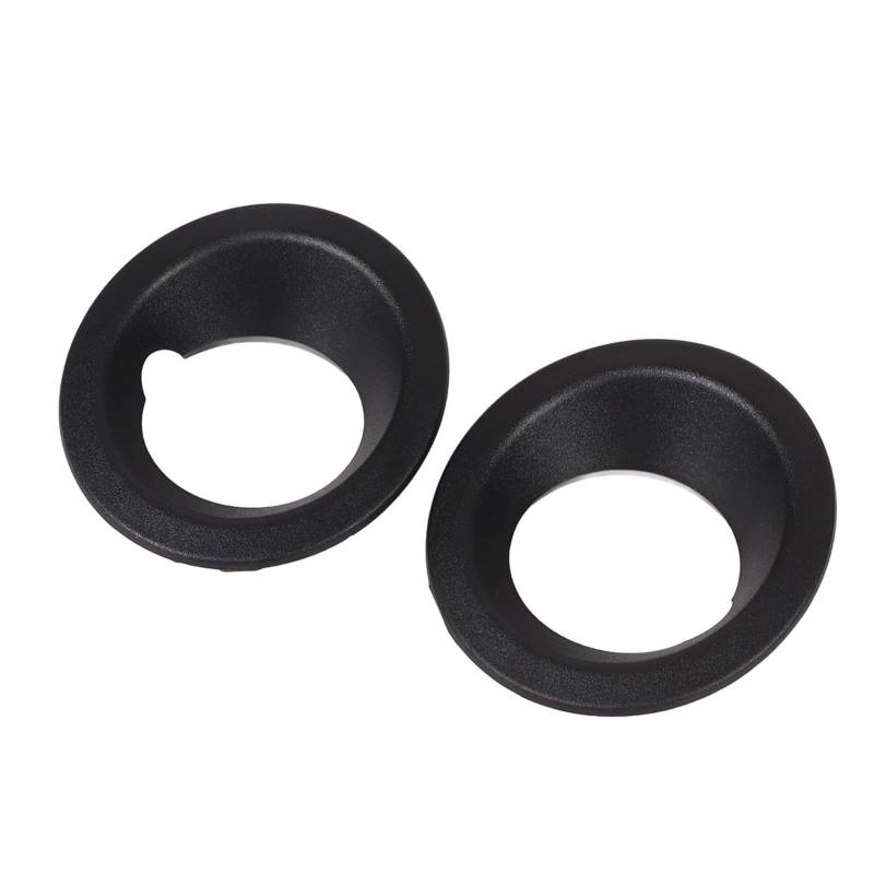 CHICIRIS Vordere Nebel-Lichtring-Trim, 2pcs Vordere Stoßfänger-Nebel-Lichtringabdeckung mit ABS-Kunststoff-Hochfestigkeitsteil für X3 E83 2004-2006 51113400912 von CHICIRIS