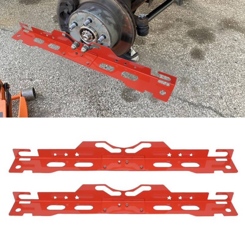 CHICIRIS Werkzeugplatten für Radausrichtungen Eisenausrichtungswerkzeuge Kfz -Rad Zehenausrichtungswerkzeug für Car Limousinen -SUV (ORANGE) von CHICIRIS