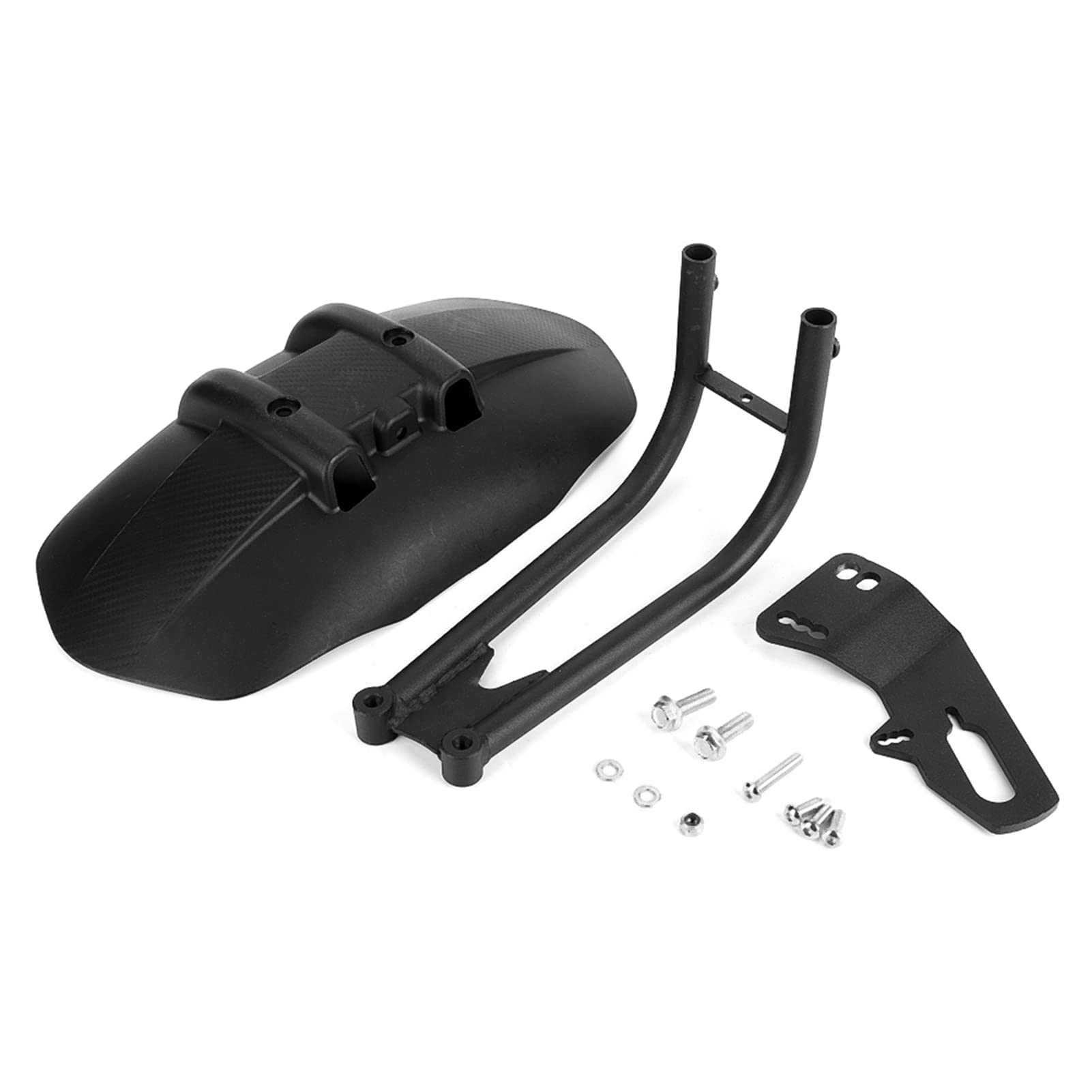 Chiciris Motorrad Heckabdeckung Maddeluard Modifizierter Regenboard-Kotflügelschutz Rückenschlamm-Guard-Beschützer Schwarz Chiciris Motorrad Heckabdeckung Maddeluard Modifizierter Regenboard-Kotflügelschutz Rückenschlamm-Guard-Beschützer Schwarz von CHICIRIS