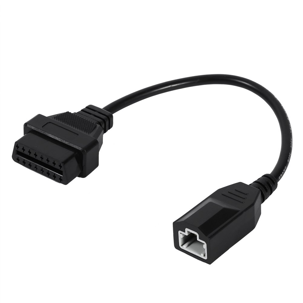 Diagnoseadapterkabel für 3 PIN Männlicher Stecker OBD2 16 PIN Weiblicher Stecker Schwarz 30,5 cm Länge Diagnoseadapterkabel für 3 PIN Männlicher Stecker OBD2 16 PIN Weiblicher Stecker Schwarz 30,5 cm Länge von CHICIRIS