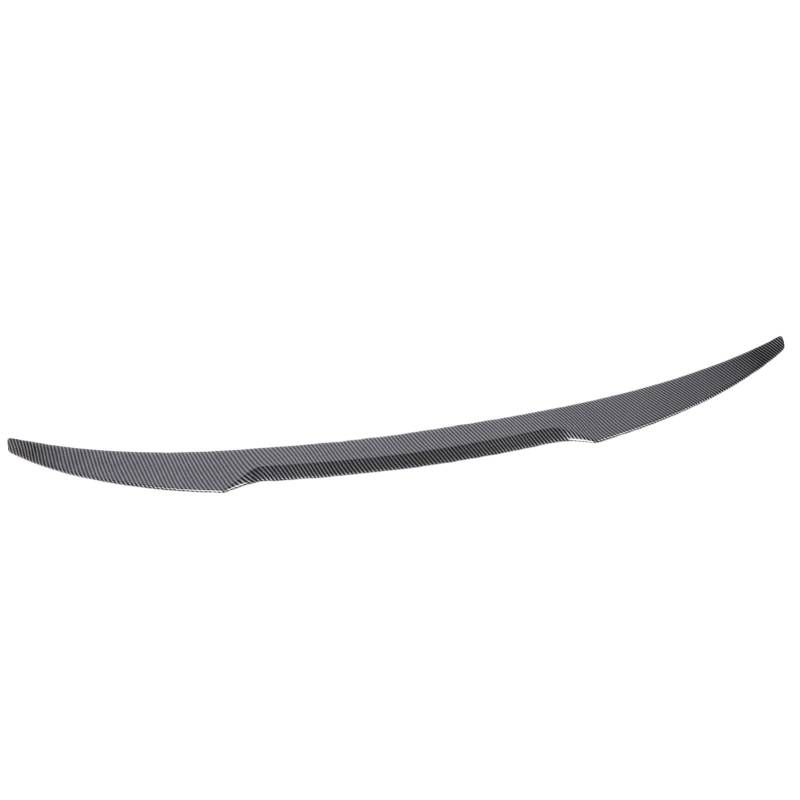 Heck-Trunk-Spoiler Lippen Aggressives Stilvolles Design Verbesserung des Luftstroms ABS-Material Ersatz für S4 B9 2017-2024 Einfache Installation (Kohlefaser-Stil) von CHICIRIS