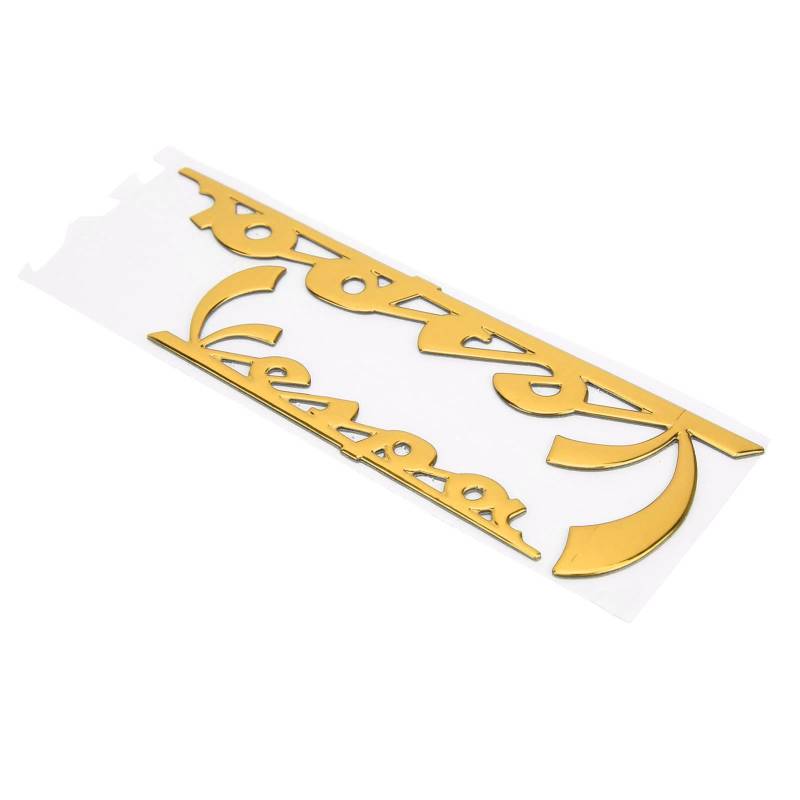 Motorrad -Emblem -Aufkleber, Emblem -Aufkleber 3 -Dimensions -Aufkleber für GTS300 LX125 LX150 IE Sprint Primavera 300 LXV Super Super (Yellow) von CHICIRIS