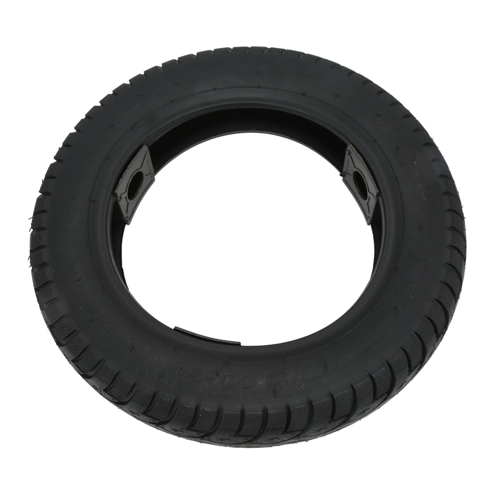 Tubeless-Reifenersatz für Motorräder, 3,00-10 Zoll 8PR Flexibler Hochleistungs-Motorrad-Tubeless-Reifen aus Gummi für Universal-Motorräder Tubeless-Reifenersatz für Motorräder, 3,00-10 Zoll 8PR Flexibler Hochleistungs-Motorrad-Tubeless-Reifen aus Gummi für Universal-Motorräder von CHICIRIS