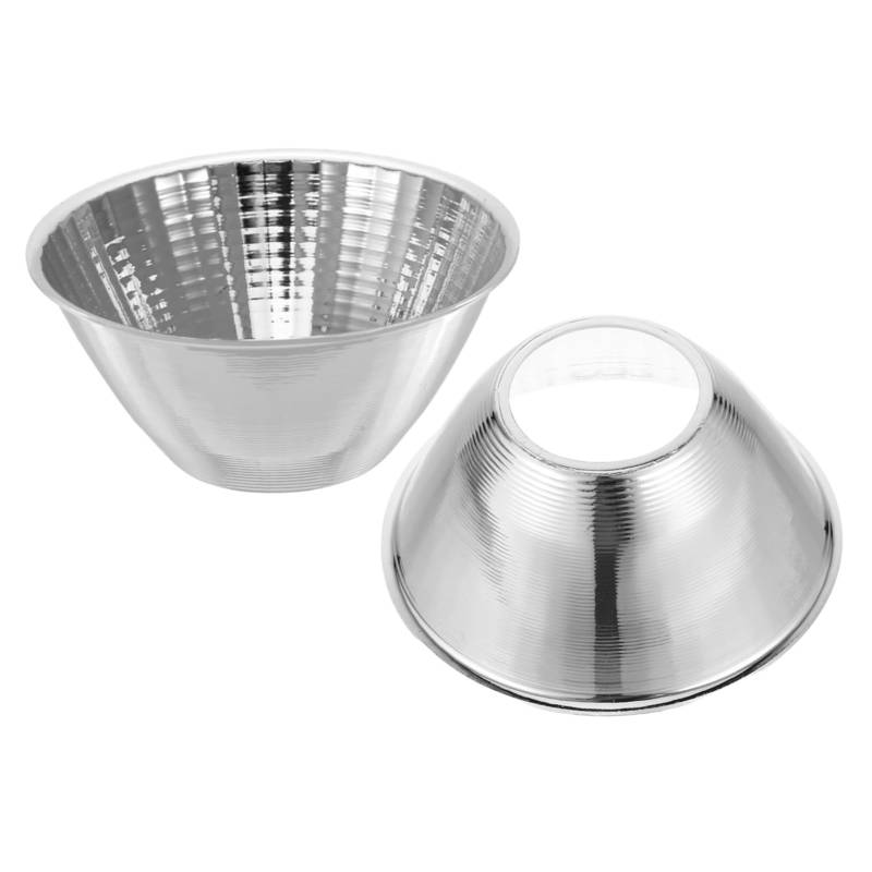 CHILDWEET 2 Stücke Reflektor Tasse Licht Reflektierende Aluminium Panel Für Taschenlampe Lampenschirm Ersatz von CHILDWEET