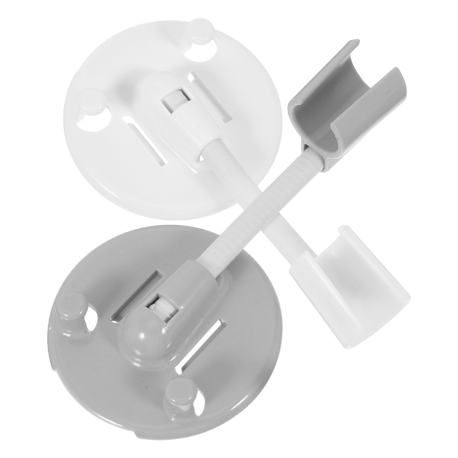 CHILDWEET 2 Stück Universal-duschkopf-Halterung, Verstellbar, Wandhalterung, Kunststoffhalter, Starker Klebstoff, Kein Bohren, Duschhalterung Für Badezimmer, Zuhause, Badewanne CHILDWEET 2 Stück Universal-duschkopf-Halterung, Verstellbar, Wandhalterung, Kunststoffhalter, Starker Klebstoff, Kein Bohren, Duschhalterung Für Badezimmer, Zuhause, Badewanne von CHILDWEET
