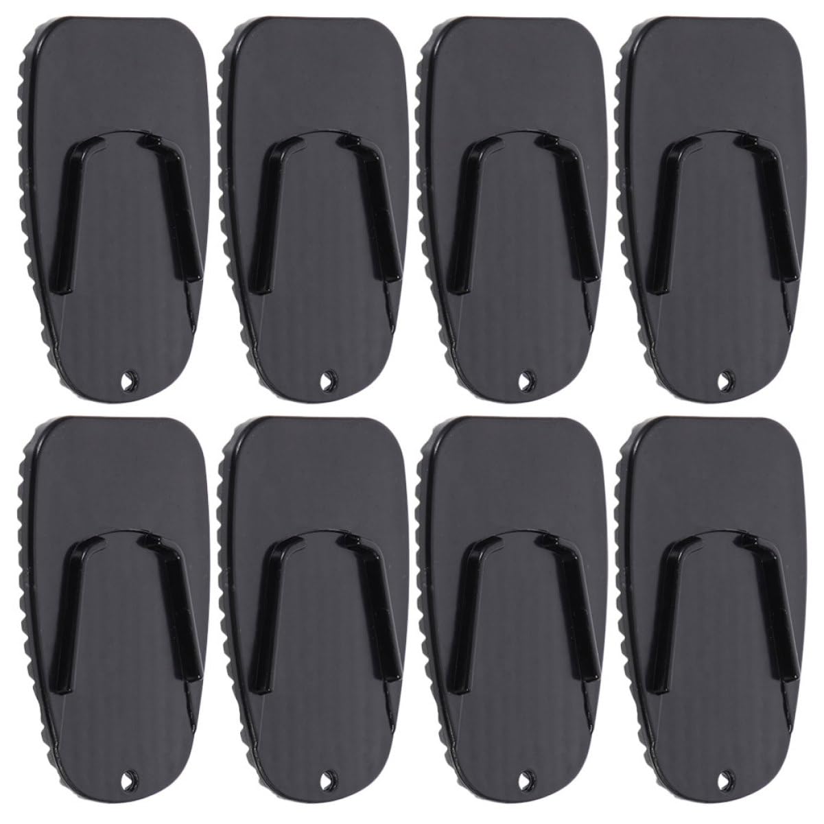 CHILDWEET -Seitenständerplattenpolster 8-teiliges Set Ständerpolster für Motorräder langlebiges ABS-Material schwarze Farbe CHILDWEET -Seitenständerplattenpolster 8-teiliges Set Ständerpolster für Motorräder langlebiges ABS-Material schwarze Farbe von CHILDWEET
