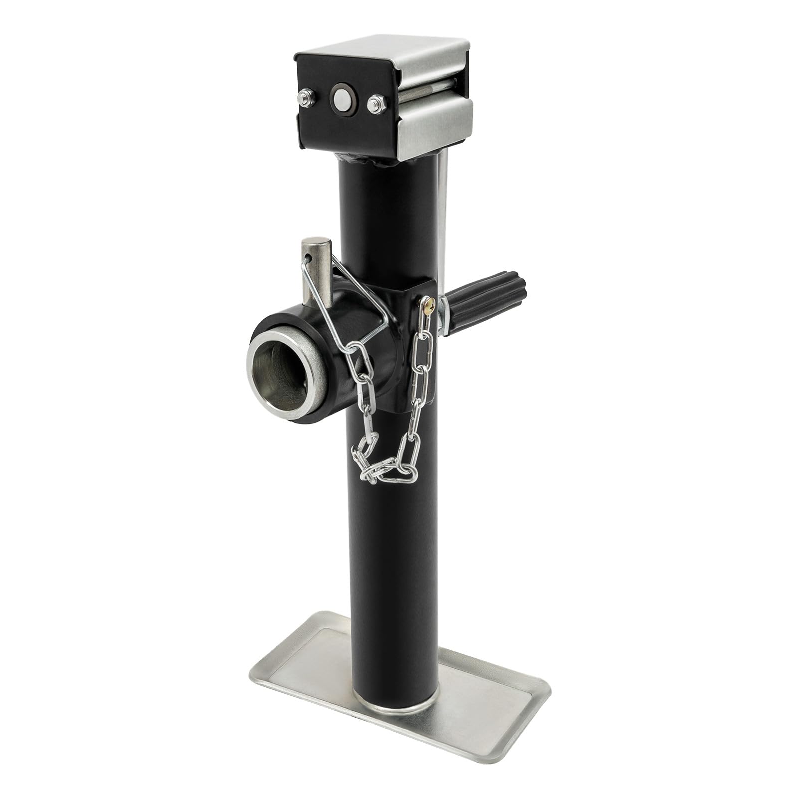 CHIMHOON Car Trailer Lift Support Jack Stand 1000kg, Abnehmbarer Griff, Trailer Stand, 10“ Höhenverstellbar, Für Pkw-Anhänger Und Viele Andere Fahrzeuge, Schwenkbarer Anhängerparkständer CHIMHOON Car Trailer Lift Support Jack Stand 1000kg, Abnehmbarer Griff, Trailer Stand, 10“ Höhenverstellbar, Für Pkw-Anhänger Und Viele Andere Fahrzeuge, Schwenkbarer Anhängerparkständer von CHIMHOON