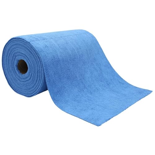 CHIMP TOOLS - Mikrofasertuch Rolle 75 Stück blau 30x30 cm Polierrtuch Putztch Auto & Haushalt Mikrofasertuch Spender von CHIMP TOOLS PREMIUM CAR CARE PRODUCTS