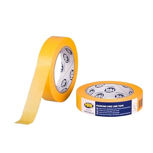 HPX Masking Tape Fine Line Klebeband 4400 - überpolierbar - 24mm x 50m Abklebeband Abdeckband Polierband Temperaturbeständig bis 100°C HPX Masking Tape Fine Line Klebeband 4400 - überpolierbar - 24mm x 50m Abklebeband Abdeckband Polierband Temperaturbeständig bis 100°C von CHIMP TOOLS PREMIUM CAR CARE PRODUCTS
