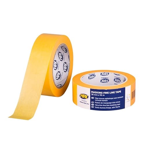 HPX Masking Tape Fine Line Klebeband 4400 - überpolierbar - 36mm x 50m Abklebeband Abdeckband Polierband Temperaturbeständig bis 100°C HPX Masking Tape Fine Line Klebeband 4400 - überpolierbar - 36mm x 50m Abklebeband Abdeckband Polierband Temperaturbeständig bis 100°C von CHIMP TOOLS PREMIUM CAR CARE PRODUCTS