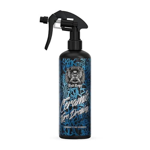 RR Customs Bad Boys Ceramic Tyre Dressing Reifenpflege Reifenschwarz Reifenglanz mit Abperleffekt 0.5L RR Customs Bad Boys Ceramic Tyre Dressing Reifenpflege Reifenschwarz Reifenglanz mit Abperleffekt 0.5L von CHIMP TOOLS PREMIUM CAR CARE PRODUCTS