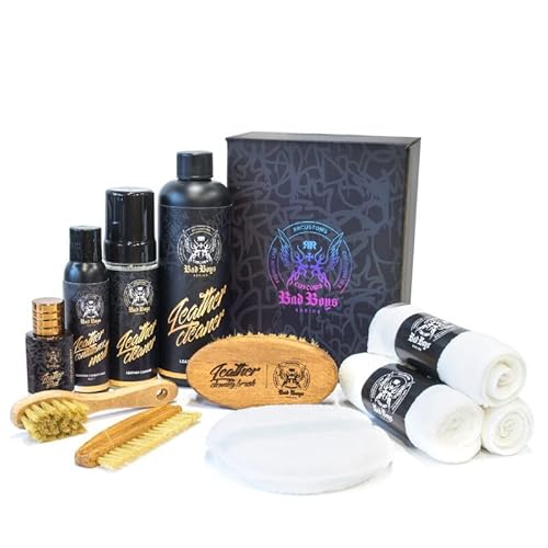 RR Customs Bad Boys Leather Care Set Premium GROßES Leder Reiniger SET Lederpflege Set viel Zubehör 150ml RR Customs Bad Boys Leather Care Set Premium GROßES Leder Reiniger SET Lederpflege Set viel Zubehör 150ml von CHIMP TOOLS PREMIUM CAR CARE PRODUCTS