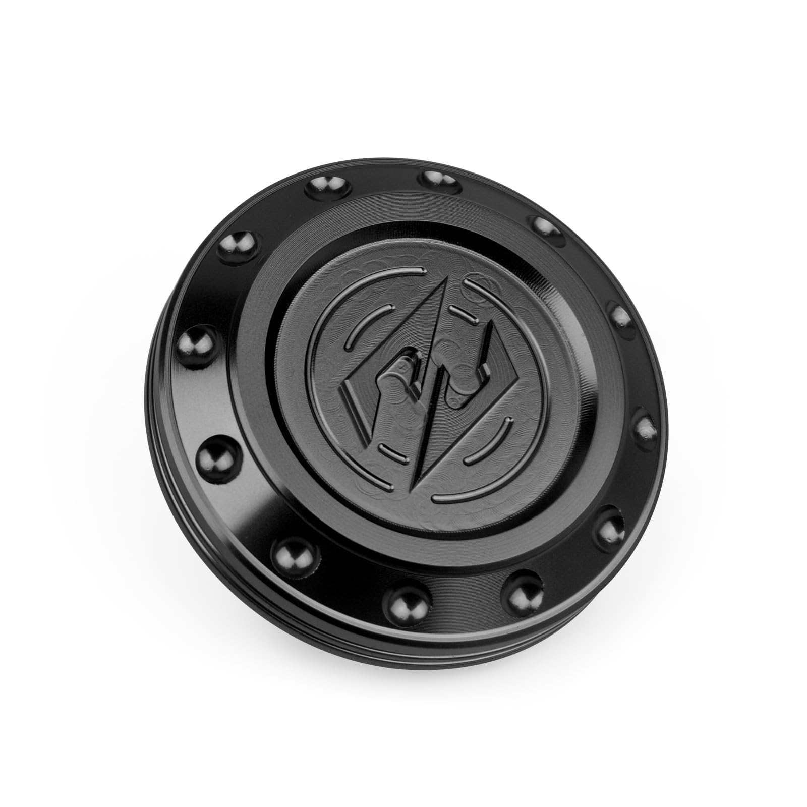 CHINGLAY CNC Aluminium Lenkrohr Abdeckkappe/Zentrale Dekorabdeckung/Gabelbrückenkappe/Top Bridge Cover Kompatibel mit Z900 / Z900RS / Cafe (2017–2025) Custom Zubehör Lenkerbereich (Black) von CHINGLAY