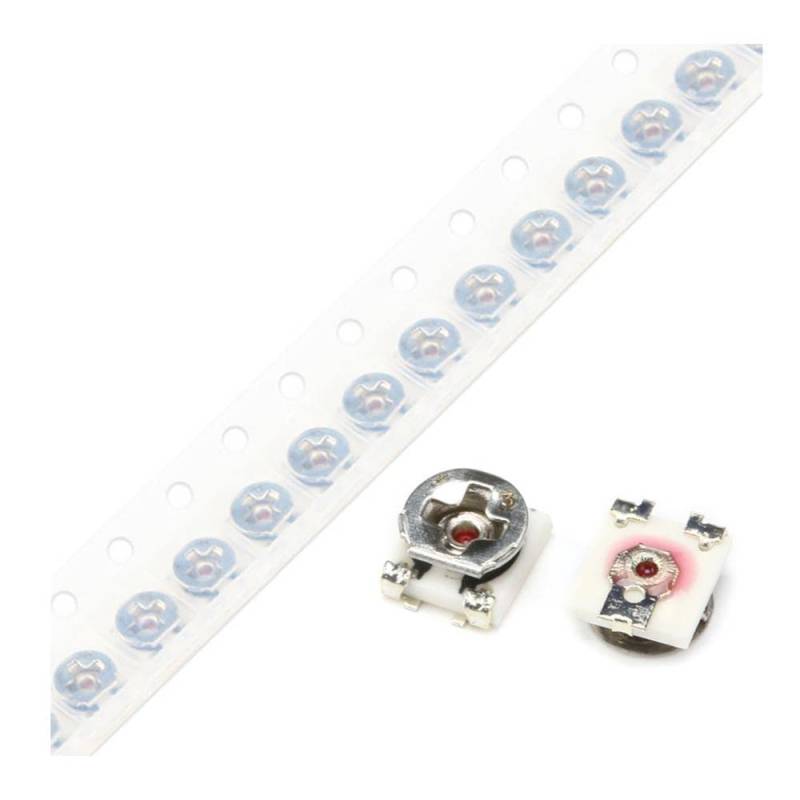 20 stücke 3 × 3 Trimmer Widerstand Potentiometer Trimpot SMD 3X3 Einstellbar Variablen Widerstand 100 500 1k 2k 5k 10k 20k 50k 100k 1m Ohm-EVM3ESX50B14 10k von CHJIENJUJIDZ