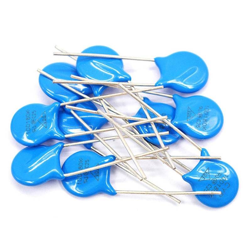 20 stücke Varistor Widerstand 10mm 10D102K 10D241K 10D270K 10D271K 10D330K 10D390K 10D391K 10D431K 10D470K 10D471K 10D511K 10D681K-10D241K(240V) von CHJIENJUJIDZ