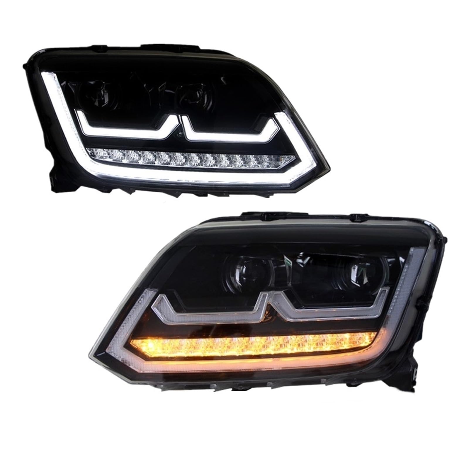 Autoscheinwerfer for Amarok 2010-2020 Pick-up DRL Upgrade Kopflampe Blinker Frontprojektor Bifokallinse Zubehör Autoscheinwerfer for Amarok 2010-2020 Pick-up DRL Upgrade Kopflampe Blinker Frontprojektor Bifokallinse Zubehör von CHJNUUNL
