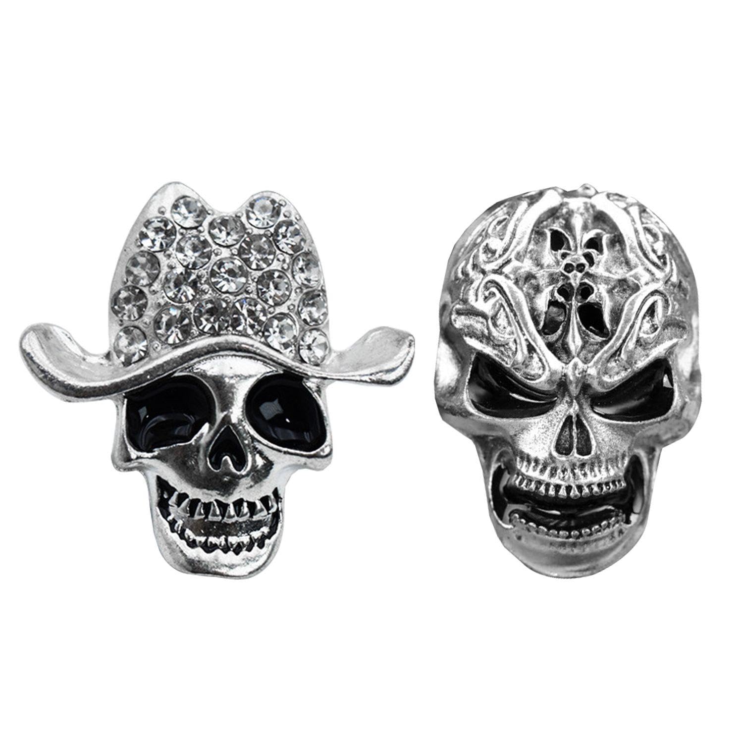 2 Stück Totenkopf-Auto-Lüftungsclips, Auto-Innendekoration, Modische Personalisierte Lüftungsclips, Autozubehör 2 Stück Totenkopf-Auto-Lüftungsclips, Auto-Innendekoration, Modische Personalisierte Lüftungsclips, Autozubehör von CHROMACRAFT