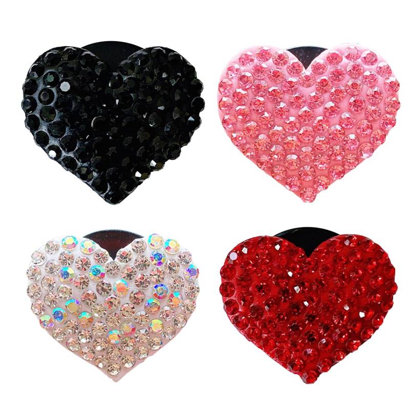 8 Stück Auto-Luftauslass-Aromatherapie-Clips, Strass-Liebes-Parfüm-Clips, Niedliche Aromatherapie-Clips, Auto-Innendekoration von CHROMACRAFT