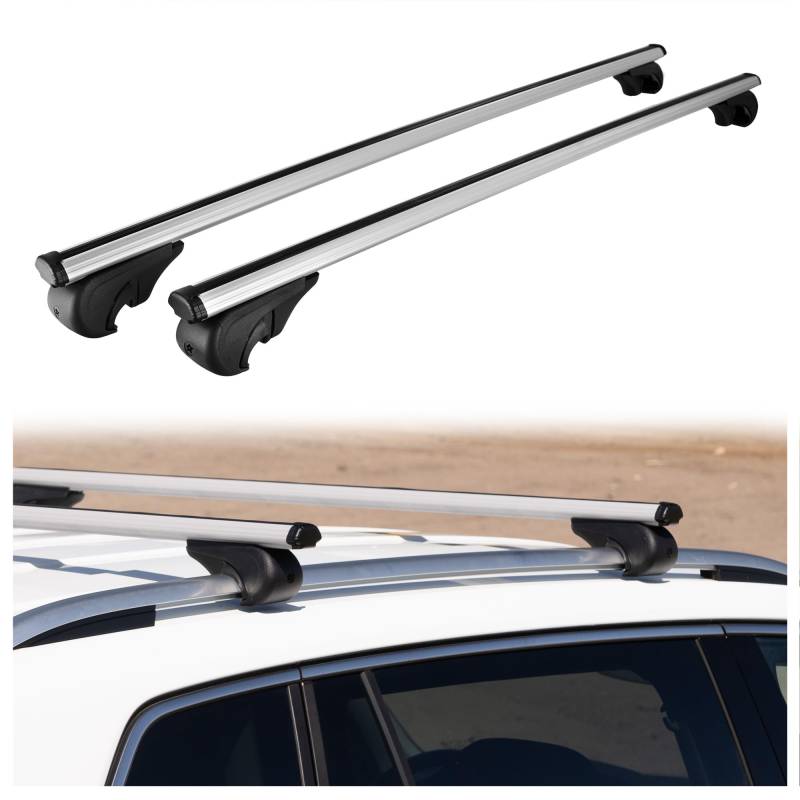 CHROMEMASTER | Dachgepäckträger Dachträger | Kompatibel mit Ford Grand C-Max 2010-2019 | Er dient zum Transport Einer Dachbox, Fahrradträger, Leiter; Leichte Konstruktion aus Aluminium von CHROMEMASTER
