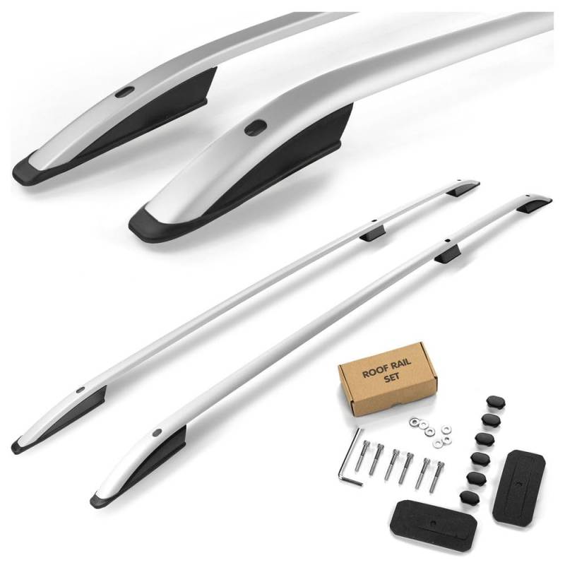 CHROMEMASTER | Dachreling Dachträger Kompatibel mit Citroen Berlingo L2 XL LANG 2018+; Zur Befestigung der Dachgepäckträger, Dachkörben, Dachboxen oder Dachfahrradträger | Robuste Konstruktion aus Alu von CHROMEMASTER