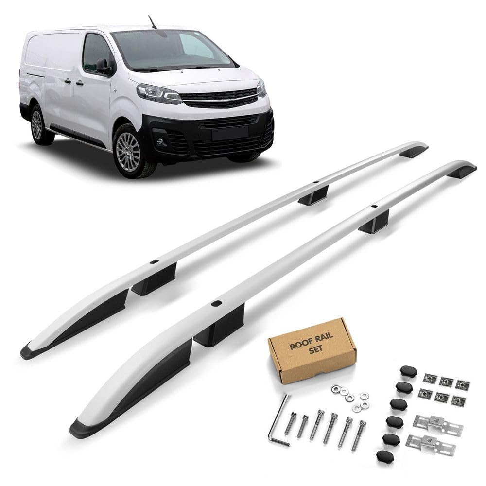 CHROMEMASTER | Dachreling Dachträger Kompatibel mit Opel Vivaro L2 Standard MITTEL 2019+; Zur Befestigung der Dachgepäckträger, Dachkörben, Dachboxen oder Dachfahrradträger | Konstruktion aus Alu CHROMEMASTER | Dachreling Dachträger Kompatibel mit Opel Vivaro L2 Standard MITTEL 2019+; Zur Befestigung der Dachgepäckträger, Dachkörben, Dachboxen oder Dachfahrradträger | Konstruktion aus Alu von CHROMEMASTER