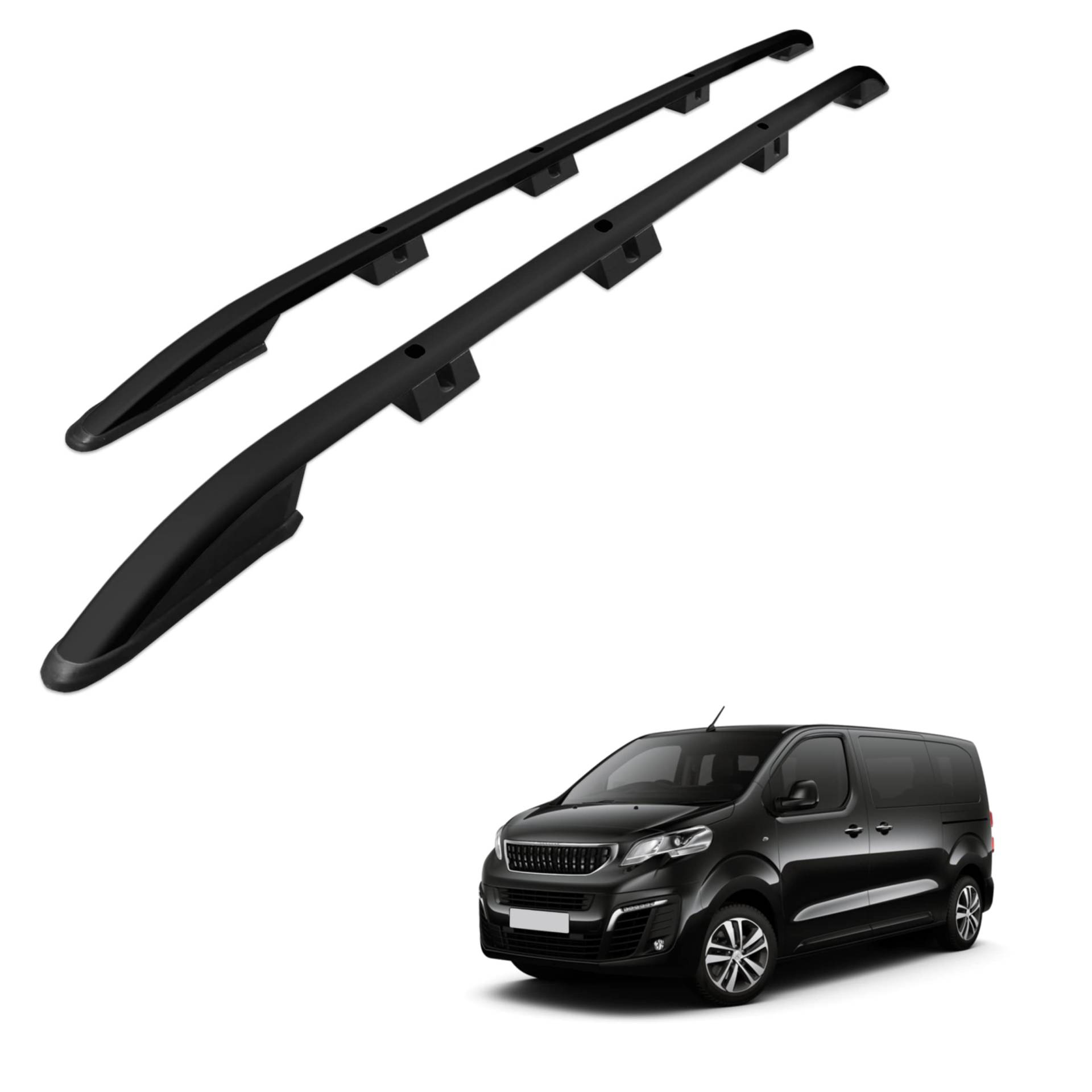 CHROMEMASTER | Dachreling Dachträger | Kompatibel mit Peugeot Expert 2016- L3/Extra Long; Zur Befestigung der Dachgepäckträger, Dachboxen oder Dachfahrradträger | Robuste Konstruktion aus Aluminium CHROMEMASTER | Dachreling Dachträger | Kompatibel mit Peugeot Expert 2016- L3/Extra Long; Zur Befestigung der Dachgepäckträger, Dachboxen oder Dachfahrradträger | Robuste Konstruktion aus Aluminium von CHROMEMASTER