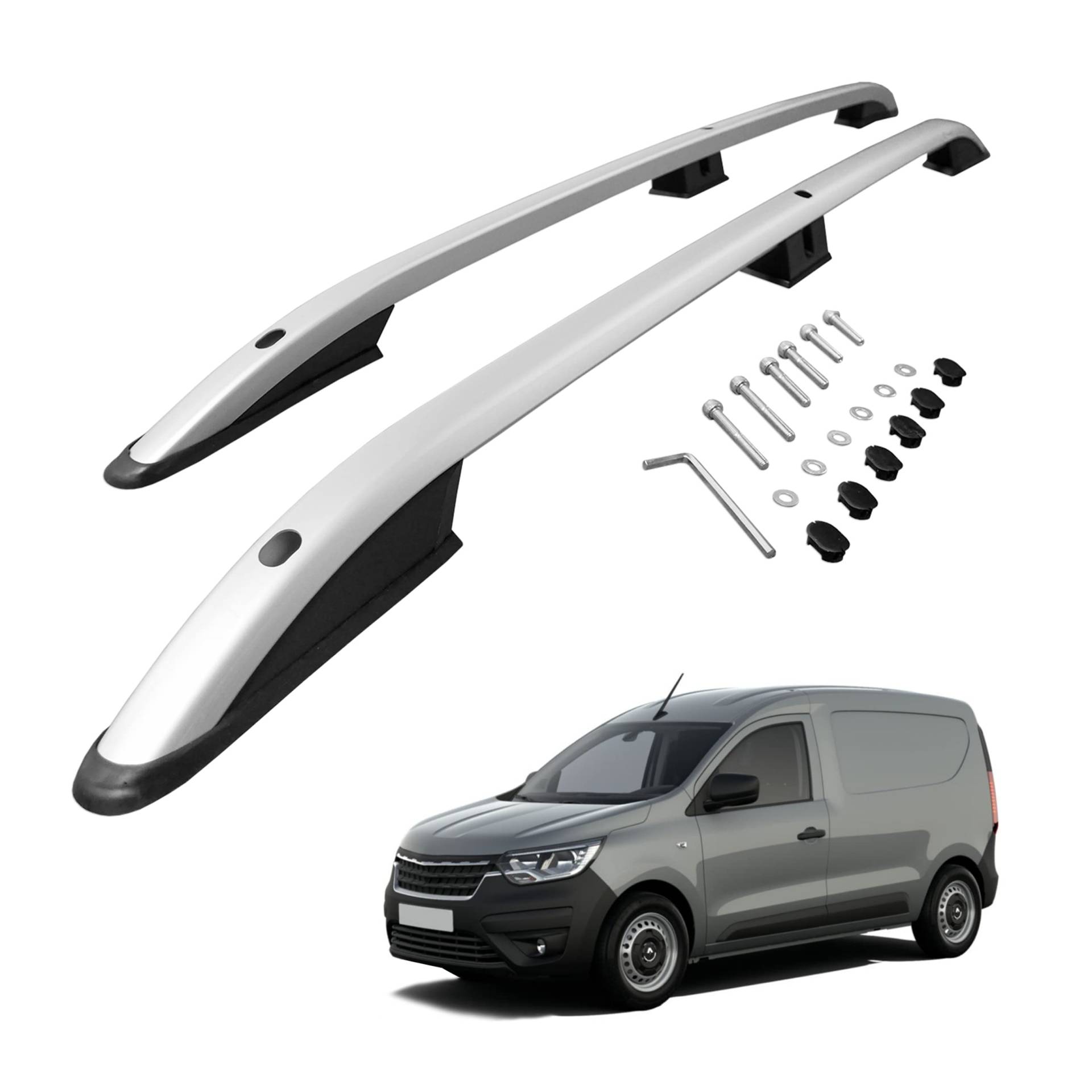 CHROMEMASTER | Dachreling Dachträger | Kompatibel mit Renault Express 2021- ; Zur Befestigung der Dachgepäckträger, Dachboxen oder Dachfahrradträger | Robuste Konstruktion aus Aluminium CHROMEMASTER | Dachreling Dachträger | Kompatibel mit Renault Express 2021- ; Zur Befestigung der Dachgepäckträger, Dachboxen oder Dachfahrradträger | Robuste Konstruktion aus Aluminium von CHROMEMASTER