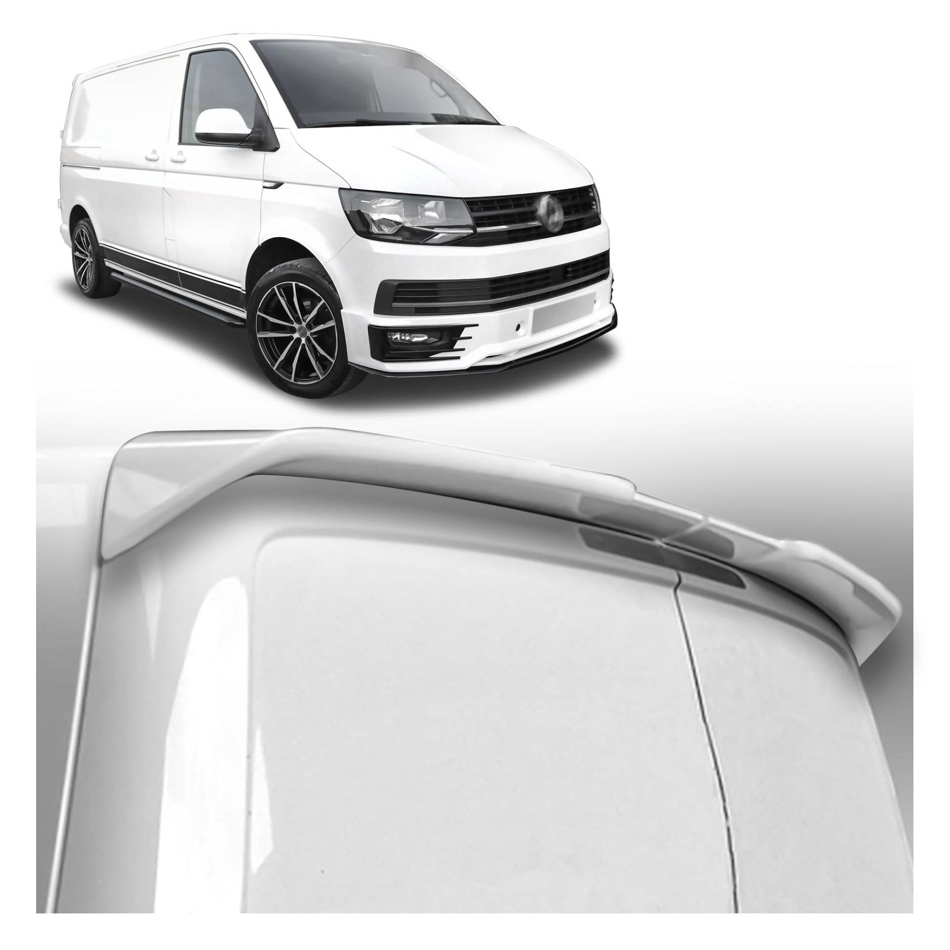 CHROMEMASTER Dachspoiler Heckspoiler Kompatibel mit VW Transporter T6 2015-2019; Auto Zubehör - Spoiler für Auto; Polyurethan; Zum Lackieren; Montagemethode: Klebstoff | Optisches Autotuning CHROMEMASTER Dachspoiler Heckspoiler Kompatibel mit VW Transporter T6 2015-2019; Auto Zubehör - Spoiler für Auto; Polyurethan; Zum Lackieren; Montagemethode: Klebstoff | Optisches Autotuning von CHROMEMASTER