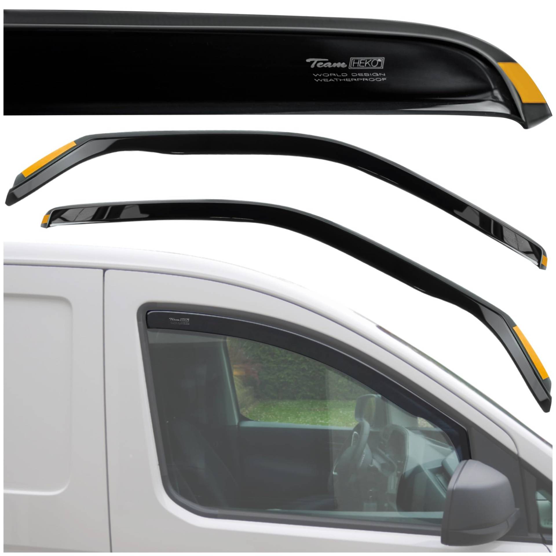 CHROMEMASTER HEKO - Kompatibel mit FIAT Scudo 2007-2015 Seitenscheiben-Windabweiser; Vorne; 2 STK.; Regenabweiser, Windabweiser, Getönt, Stromlinienförmig; Einfache Montage; Schutz vor Wind und Regen CHROMEMASTER HEKO - Kompatibel mit FIAT Scudo 2007-2015 Seitenscheiben-Windabweiser; Vorne; 2 STK.; Regenabweiser, Windabweiser, Getönt, Stromlinienförmig; Einfache Montage; Schutz vor Wind und Regen von CHROMEMASTER