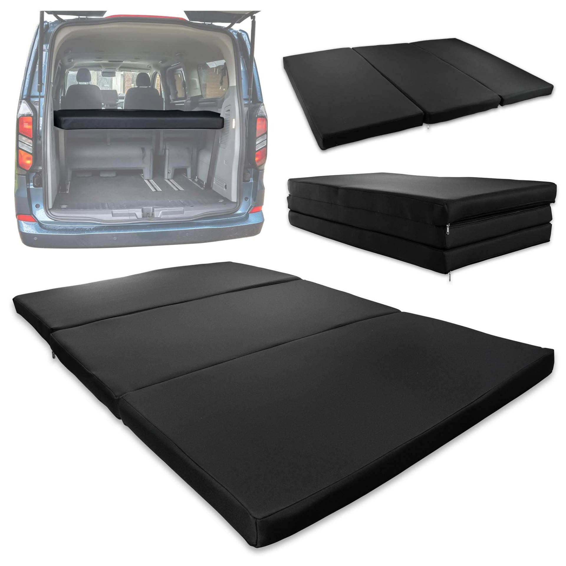 CHROMEMASTER | Kompatibel mit Ford Tourneo Custom II 2023+ | Auto Matratze, Faltmatratze, Klappmatratze | Bequeme Übernachtung im Auto; Nützliches Zubehör für den Wohnmobil Während der Reise CHROMEMASTER | Kompatibel mit Ford Tourneo Custom II 2023+ | Auto Matratze, Faltmatratze, Klappmatratze | Bequeme Übernachtung im Auto; Nützliches Zubehör für den Wohnmobil Während der Reise von CHROMEMASTER