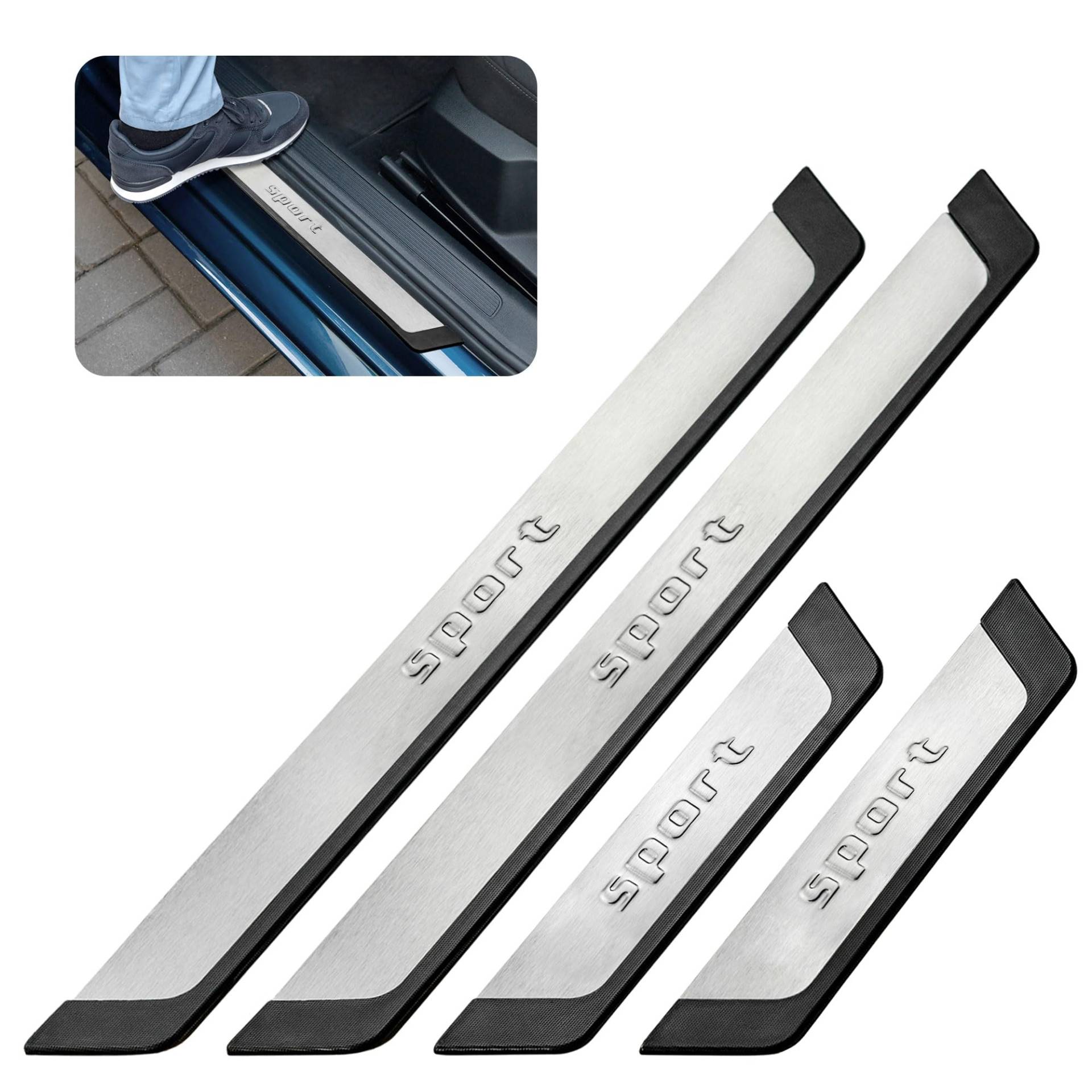 CHROMEMASTER - Kompatibel mit Mitsubishi Colt 2005-2008 | Zubehör, Einstiegsleisten | Schutzleisten aus Edelstahl und Kunststoff | Schützen Türschwellen und den Lack Deines Autos vor Beschädigung CHROMEMASTER - Kompatibel mit Mitsubishi Colt 2005-2008 | Zubehör, Einstiegsleisten | Schutzleisten aus Edelstahl und Kunststoff | Schützen Türschwellen und den Lack Deines Autos vor Beschädigung von CHROMEMASTER