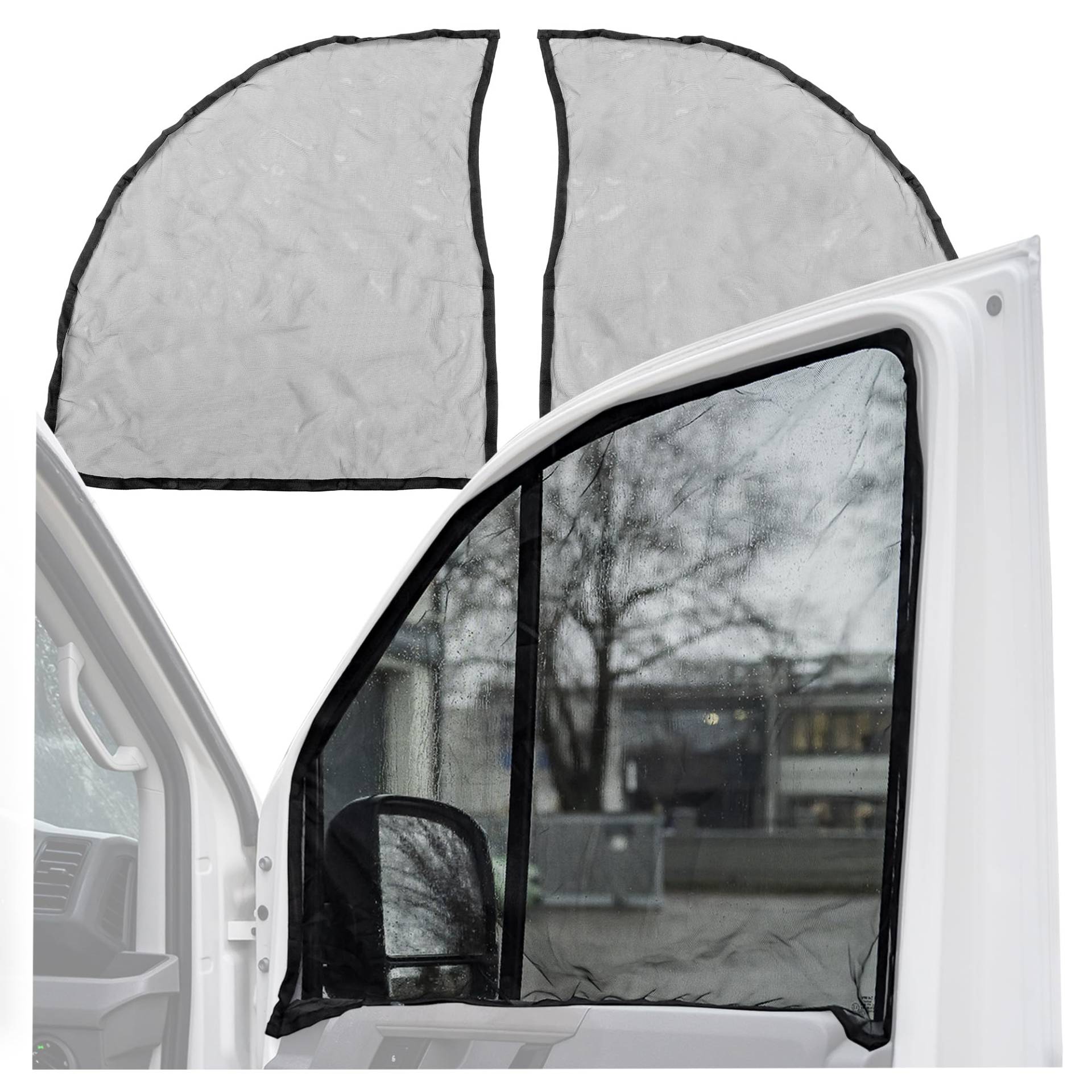 CHROMEMASTER | Magnetisches Fliegengitter für Camper, Campervan, Wohnmobil | Kompatibel mit Ford Transit Custom 2023+ | Moskitonetz, Schutzgitter Gegen Insekten, Ungeziefer, Mücken und Spinnen CHROMEMASTER | Magnetisches Fliegengitter für Camper, Campervan, Wohnmobil | Kompatibel mit Ford Transit Custom 2023+ | Moskitonetz, Schutzgitter Gegen Insekten, Ungeziefer, Mücken und Spinnen von CHROMEMASTER