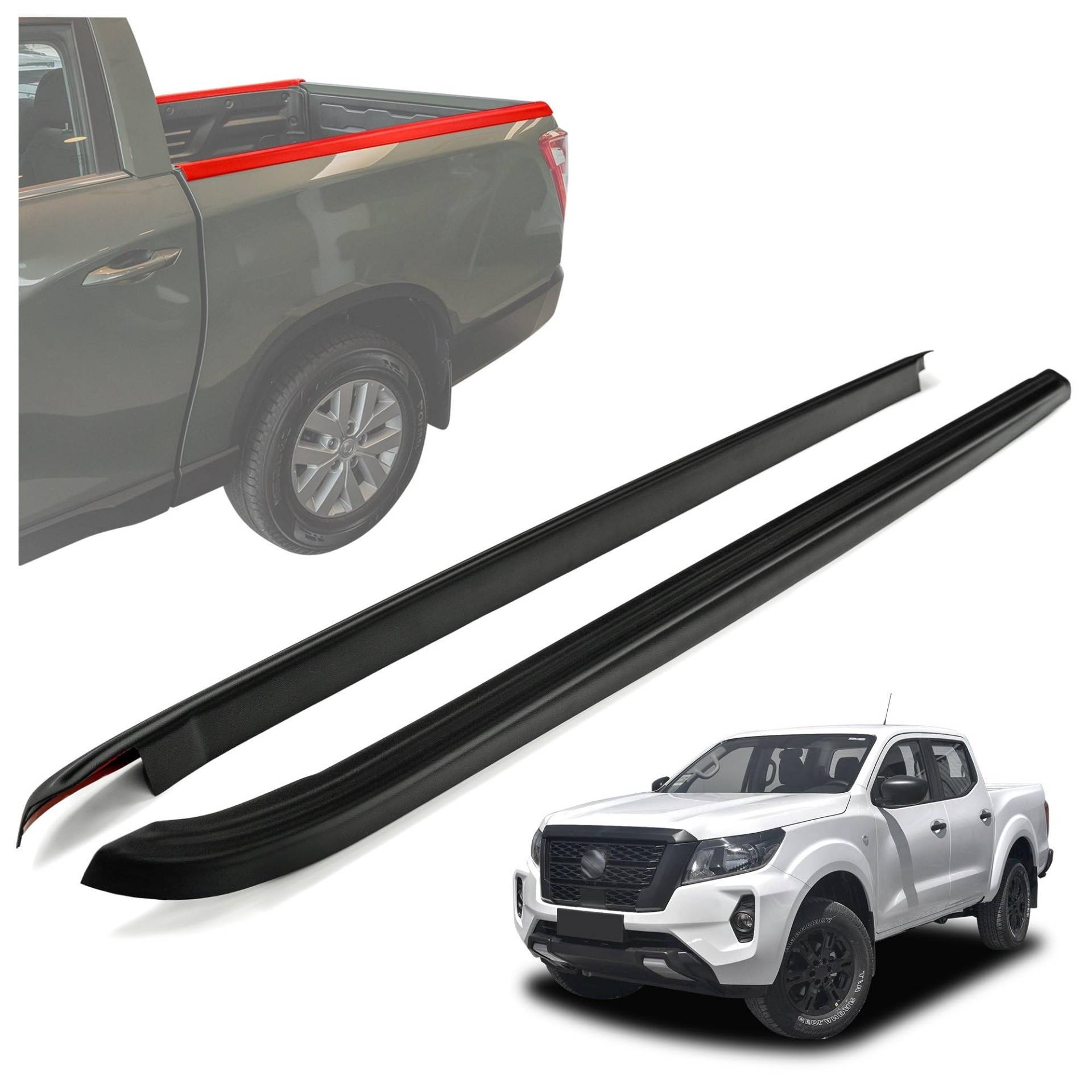 CHROMEMASTER Rantabdeckung für Pick-up Ladefläche Kompatibel mit Nissan Navara Double Cab 4D 2016-2022 | Robuste Schutzleiste für die Ladekante; Ladekantenschutz, Kratzschutz und Kantenschutz CHROMEMASTER Rantabdeckung für Pick-up Ladefläche Kompatibel mit Nissan Navara Double Cab 4D 2016-2022 | Robuste Schutzleiste für die Ladekante; Ladekantenschutz, Kratzschutz und Kantenschutz von CHROMEMASTER
