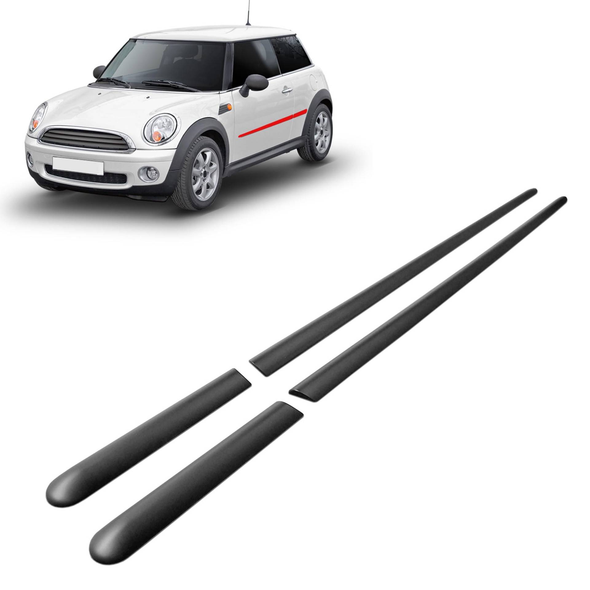 CHROMEMASTER | Schutzleisten für Autotüren Kompatibel mit Mini ONE Hatchback 2006-2013 | Kunststoff Dekorative Seitenleisten schützen Lack und Fahrzeugtüren vor Kratzer und Beschädigung CHROMEMASTER | Schutzleisten für Autotüren Kompatibel mit Mini ONE Hatchback 2006-2013 | Kunststoff Dekorative Seitenleisten schützen Lack und Fahrzeugtüren vor Kratzer und Beschädigung von CHROMEMASTER