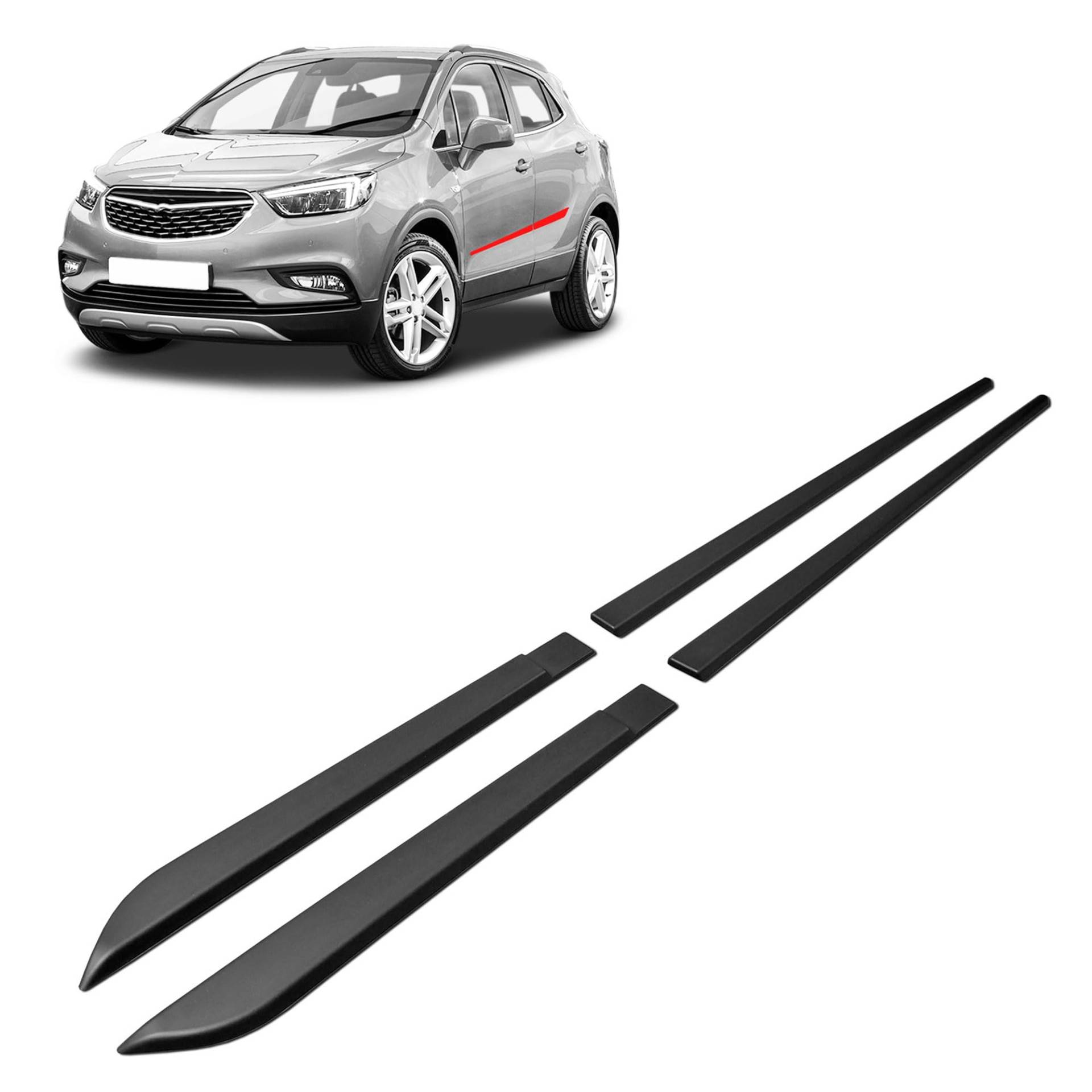 CHROMEMASTER | Schutzleisten für Autotüren Kompatibel mit Opel Mokka, Mokka X 2013-2019 | Kunststoff Dekorative Seitenleisten schützen Lack und Fahrzeugtüren vor Kratzer und Beschädigung CHROMEMASTER | Schutzleisten für Autotüren Kompatibel mit Opel Mokka, Mokka X 2013-2019 | Kunststoff Dekorative Seitenleisten schützen Lack und Fahrzeugtüren vor Kratzer und Beschädigung von CHROMEMASTER