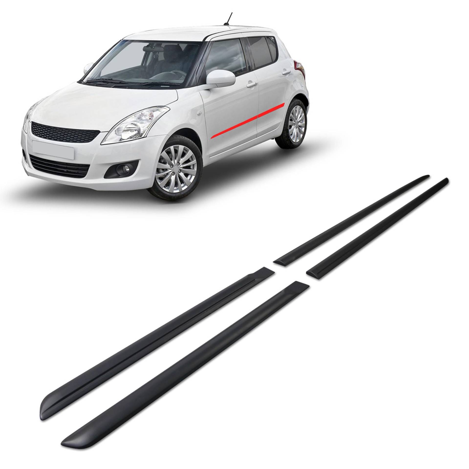 CHROMEMASTER | Schutzleisten für Autotüren Kompatibel mit Suzuki Swift 5 Türen Hatchback 2010-2016 | Dekorative Seitenleisten schützen Lack und Fahrzeugtüren vor Kratzer und Beschädigung CHROMEMASTER | Schutzleisten für Autotüren Kompatibel mit Suzuki Swift 5 Türen Hatchback 2010-2016 | Dekorative Seitenleisten schützen Lack und Fahrzeugtüren vor Kratzer und Beschädigung von CHROMEMASTER
