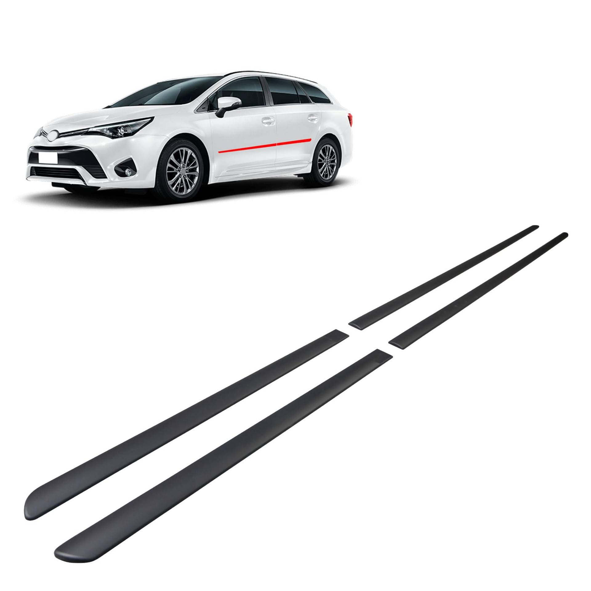 CHROMEMASTER | Schutzleisten für Autotüren Kompatibel mit Toyota Auris WG Kombi 2015-2019 | Dekorative Seitenleisten schützen Lack und Fahrzeugtüren vor Kratzer und Beschädigung CHROMEMASTER | Schutzleisten für Autotüren Kompatibel mit Toyota Auris WG Kombi 2015-2019 | Dekorative Seitenleisten schützen Lack und Fahrzeugtüren vor Kratzer und Beschädigung von CHROMEMASTER