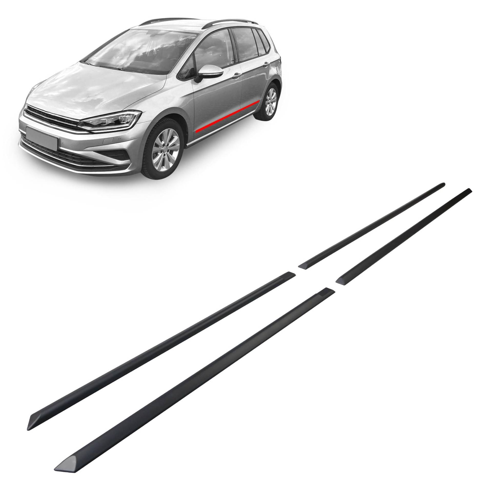 CHROMEMASTER | Schutzleisten für Autotüren Kompatibel mit VW Golf Sportsvan 2014-2020 | Dekorative Seitenleisten schützen Lack und Fahrzeugtüren vor Kratzer und Beschädigung CHROMEMASTER | Schutzleisten für Autotüren Kompatibel mit VW Golf Sportsvan 2014-2020 | Dekorative Seitenleisten schützen Lack und Fahrzeugtüren vor Kratzer und Beschädigung von CHROMEMASTER