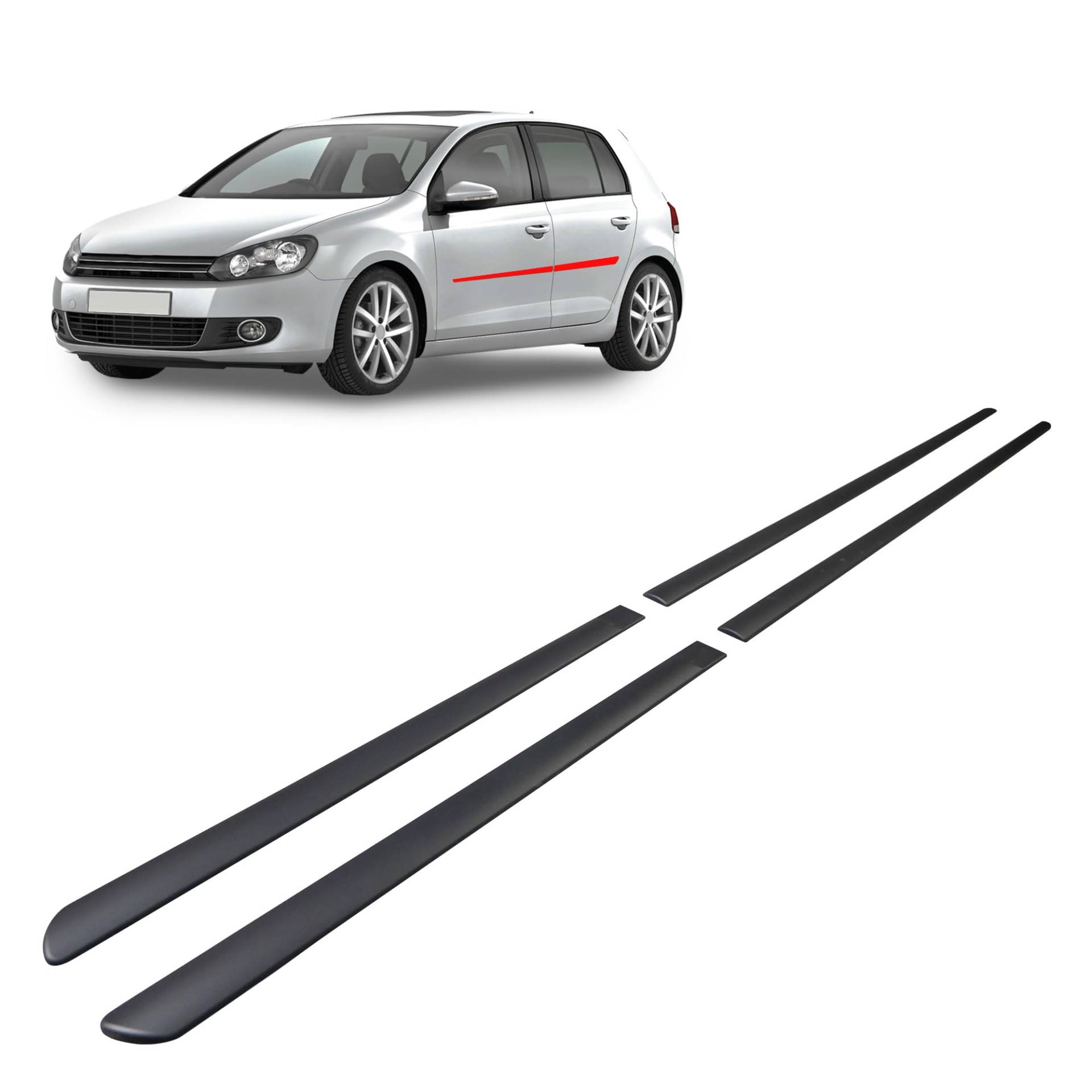 CHROMEMASTER | Schutzleisten für Autotüren Kompatibel mit VW Golf VI 5 Türen Hatchback 2008-2011 | Dekorative Seitenleisten schützen Lack und Fahrzeugtüren vor Kratzer und Beschädigung CHROMEMASTER | Schutzleisten für Autotüren Kompatibel mit VW Golf VI 5 Türen Hatchback 2008-2011 | Dekorative Seitenleisten schützen Lack und Fahrzeugtüren vor Kratzer und Beschädigung von CHROMEMASTER