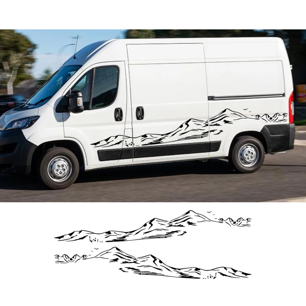 Mountain Styling Autotür-Seitenaufkleber Wohnmobil-Grafikdekoraufkleber, für FIAT Ducato, für Peugeot Boxer, für Citroen Jumper Wohnmobil Mountain Styling Autotür-Seitenaufkleber Wohnmobil-Grafikdekoraufkleber, für FIAT Ducato, für Peugeot Boxer, für Citroen Jumper Wohnmobil von CHRYCM