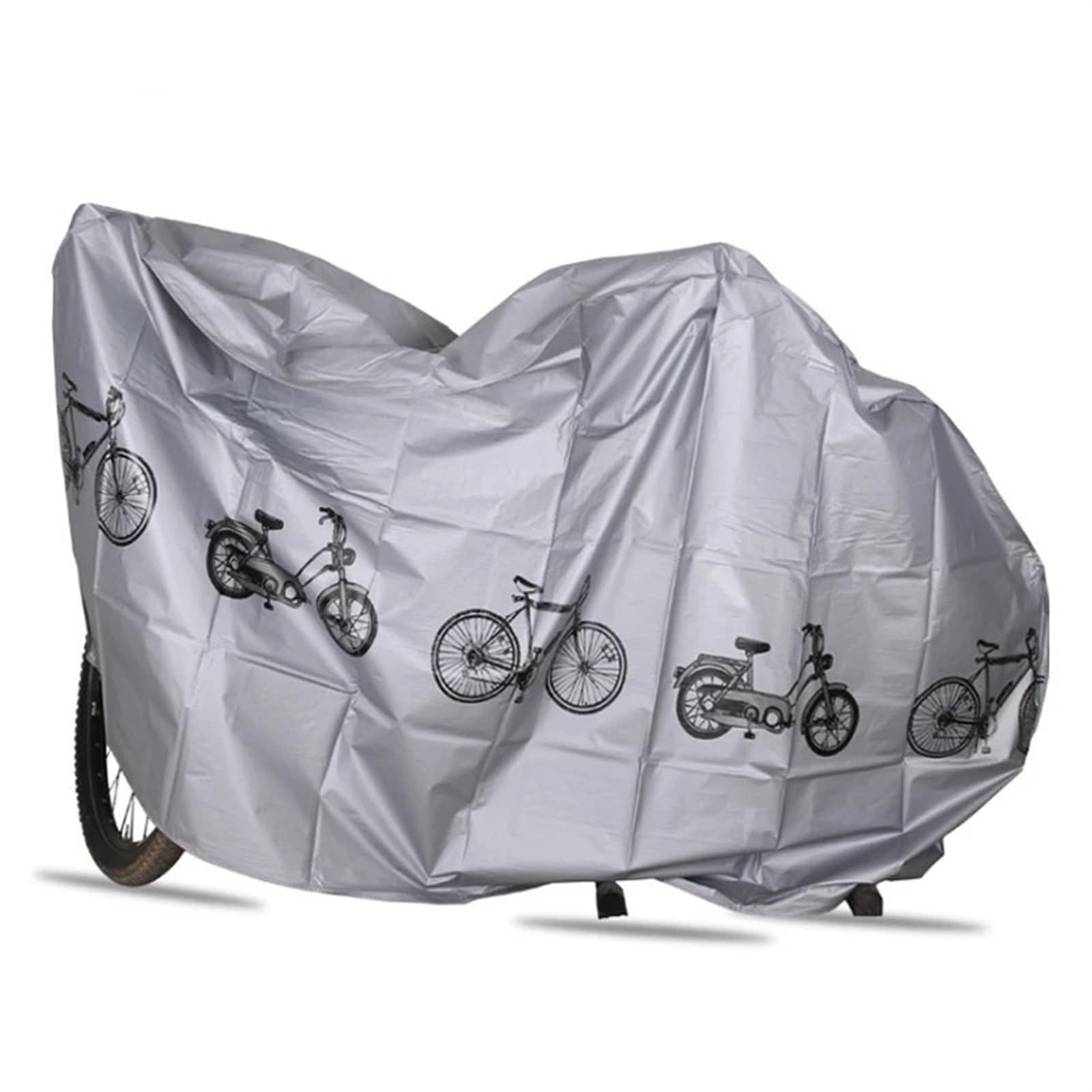 Motorradabdeckung, Fahrradabdeckung, Fahrrad-Regenschutz, Staubschutz, Sonnenschutz, Sonnenschutz, Mountainbike, Mountainbike, Motorrad, alle Jahreszeiten (grau)(Gray) von CHUDOU