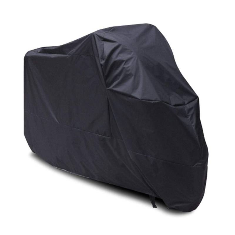 Motorradabdeckung, Motorradabdeckung, Ultra Classic Road Touring Sportster Bikes Abdeckung (Ganz Schwarz, XL 245x105x125 cm)(All Black,3XL 295x110x140 cm) von CHUDOU