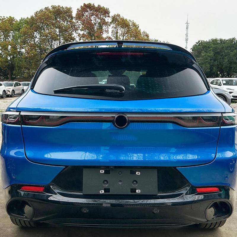 Kompatibel für Alfa Romeo Tonale 2023+, Auto-Heckspoiler, Kofferraumlippe, Heckflügel, Auto-Styling, Außenzubehör, Karosserie-Kit,Black von CHYPAAK