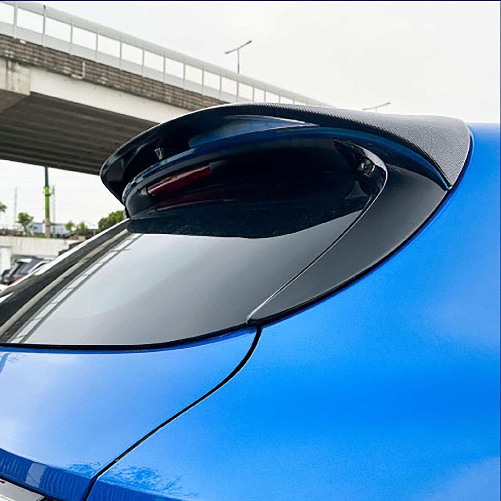 Kompatibel für Alfa Romeo Tonale 2023+, Auto-Heckspoiler, Kofferraumlippe, Heckflügel, Auto-Styling, Außenzubehör, Karosserie-Kit,Carbon Fiber Look Kompatibel für Alfa Romeo Tonale 2023+, Auto-Heckspoiler, Kofferraumlippe, Heckflügel, Auto-Styling, Außenzubehör, Karosserie-Kit,Carbon Fiber Look von CHYPAAK