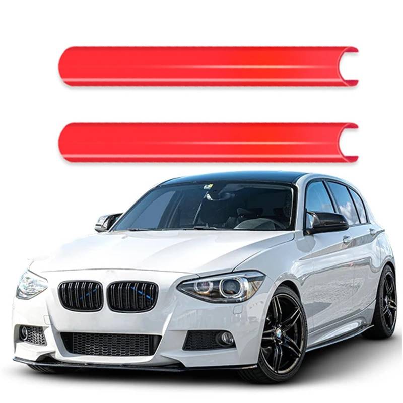 CIATRE Autoteile KüHlergrill Für 2011–2014 F20 F21 118i 120i 140i Schrägheck Sport Nierengrill Gitter (Farbe : Rot) von CIATRE