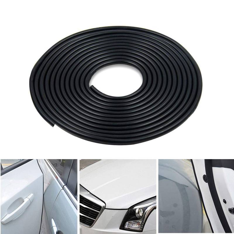 CICMOD 16ft / 5M Tür Edge Guards Schutz Trimmen Ideal für die meisten Limousine Hatchback Anti Kratzer mit Selbstklebendem Tape von CICMOD