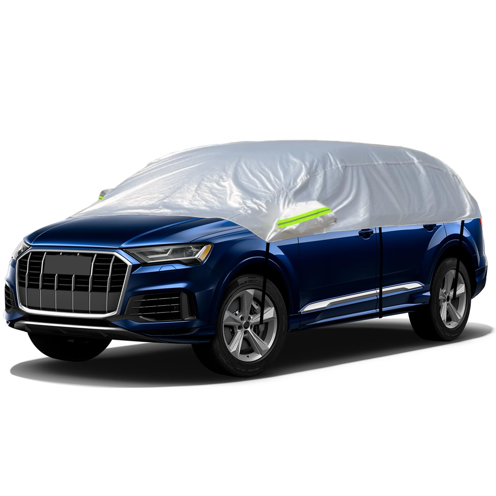 CICMOD Halbgarage Auto, Winter Autoabdeckung für EIS Sonne Staub Schutz Halbgarage Auto Abdeckplane Scheibenabdeckung Universelle für SUV CICMOD Halbgarage Auto, Winter Autoabdeckung für EIS Sonne Staub Schutz Halbgarage Auto Abdeckplane Scheibenabdeckung Universelle für SUV von CICMOD