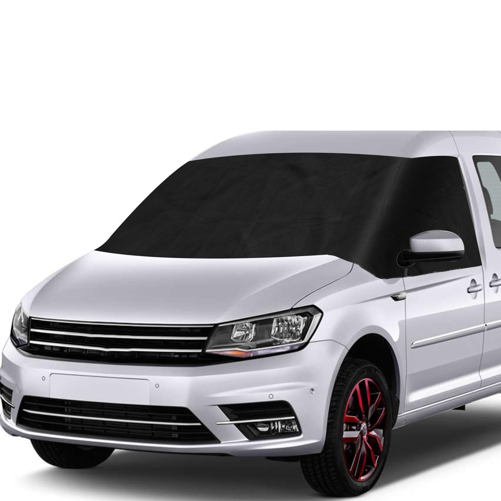 CICMOD Scheibenabdeckung Transporter Frontscheiben Set Anti Frost Ice Staub Fensterfront Abdeckung Sonnenschutz für V-W Caddy Wohnmobil Vans Auto 600D CICMOD Scheibenabdeckung Transporter Frontscheiben Set Anti Frost Ice Staub Fensterfront Abdeckung Sonnenschutz für V-W Caddy Wohnmobil Vans Auto 600D von CICMOD