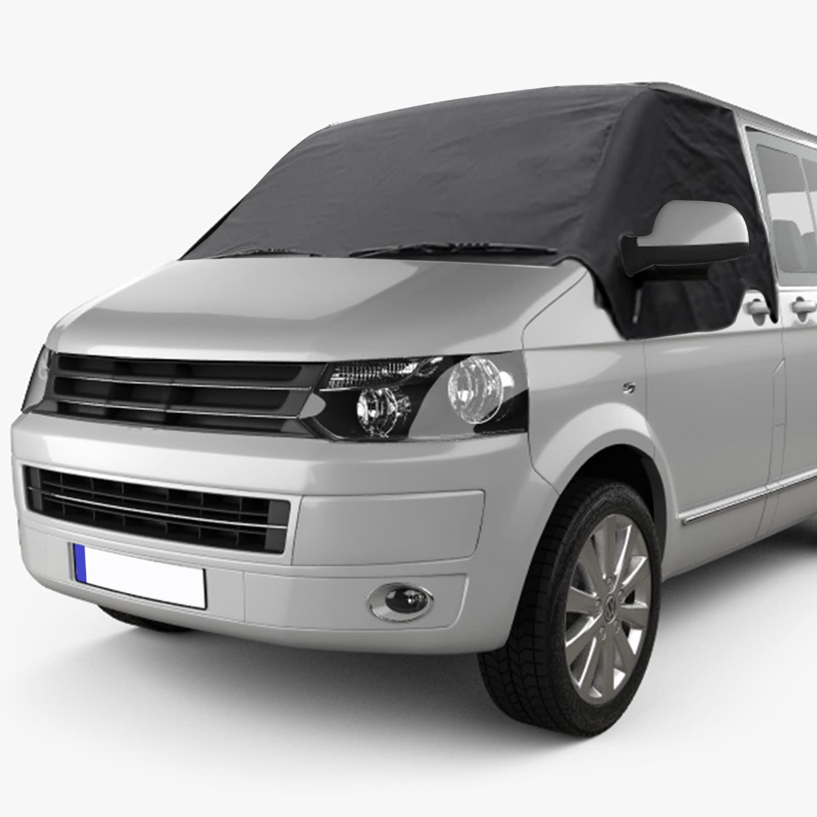 CICMOD Scheibenabdeckung für T5 Transporter Frontscheiben Set Anti Frost Ice Staub Fensterfront Abdeckung Sonnenschutz für V-W Wohnmobil Vans Auto 600D CICMOD Scheibenabdeckung für T5 Transporter Frontscheiben Set Anti Frost Ice Staub Fensterfront Abdeckung Sonnenschutz für V-W Wohnmobil Vans Auto 600D von CICMOD