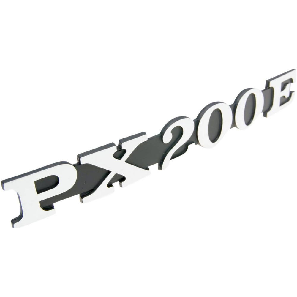 Cif 36356 emblem logo schild / schriftzug "px200e" für seitenverkleidung für vespa px 200 e von CIF